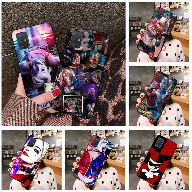 

Harley Quinn Phone Case For Samsung Galaxy A52 A21S A02S A12 A31 A81 A10 A30 A32 A50 A80 A71 A51 5G