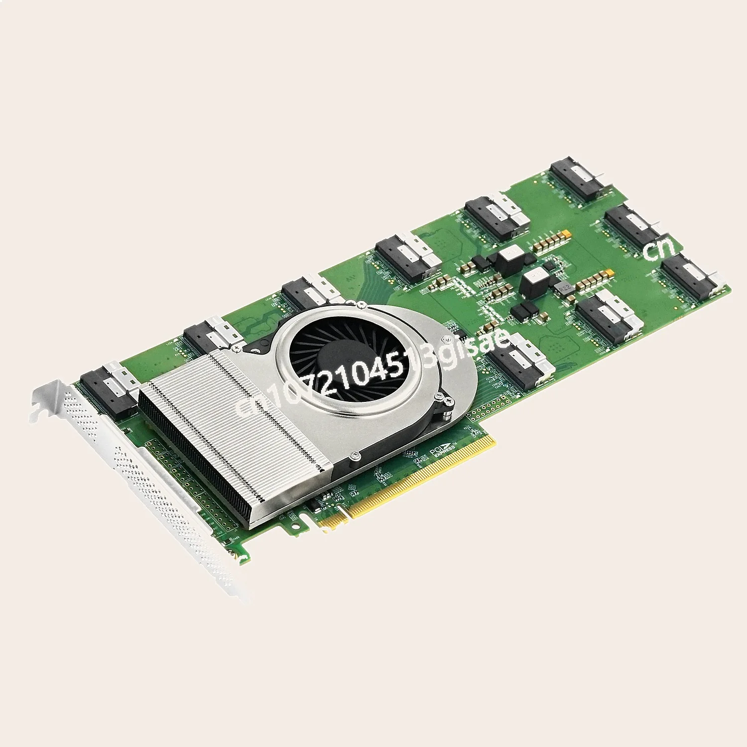 Адаптер-переключатель PCIe 4.0 x16 NVMe LRNV9F96-10I 10xSFF-8654 8i, расширяемый до 20 SSD-накопителей (art.: 3920dae454fa3) - 3920dae454fa3
