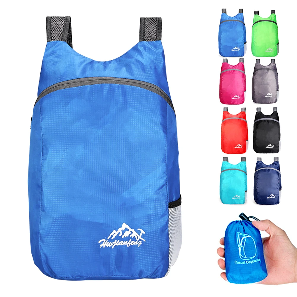 

20L Ultralight Waterproof Foldable Backpack Outdoor Camping Hiking Trekking Backpack New Sport Climbing travel storage Bag