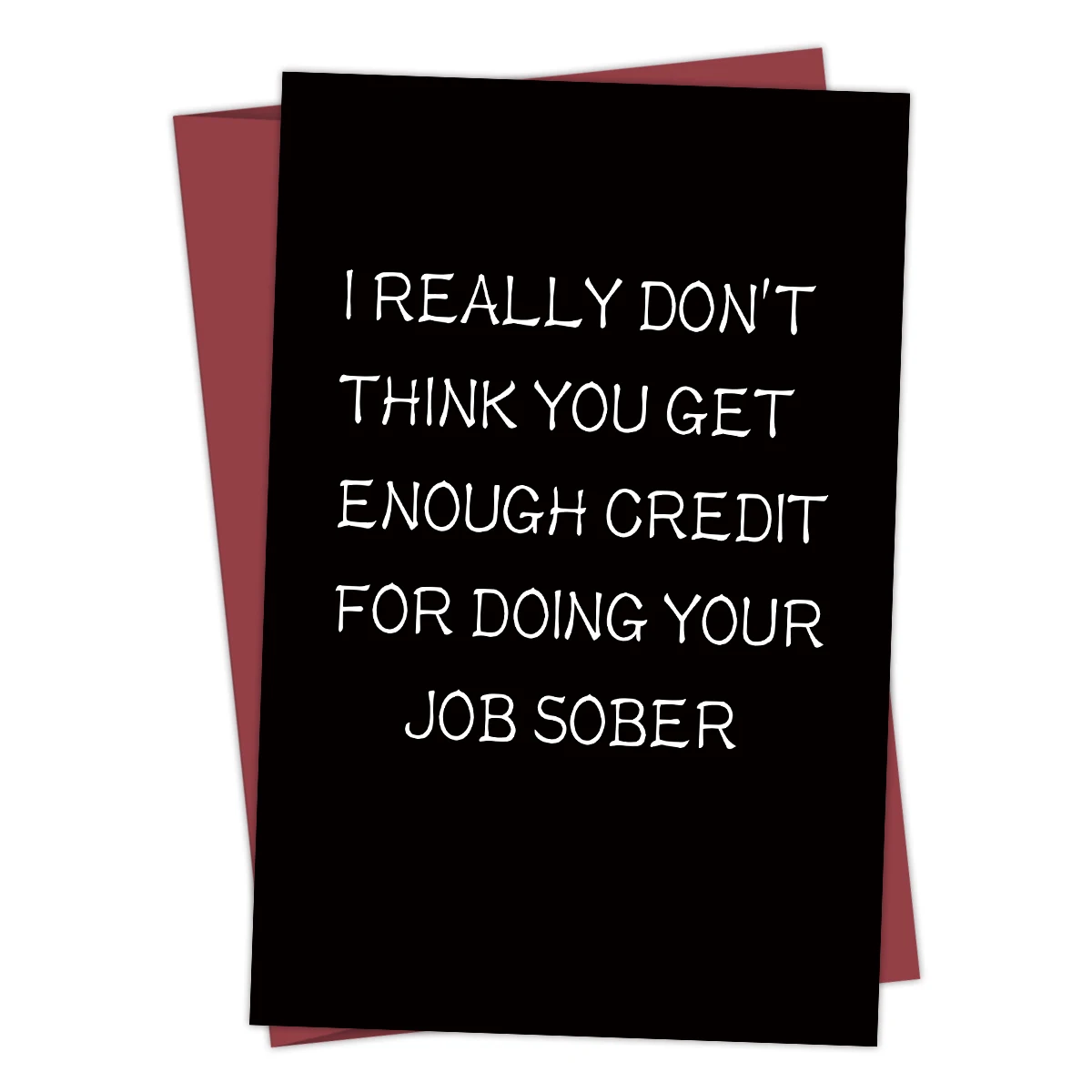 Веселая подарочная карта Office Boss для мужчин и женщин складной тип универсальный