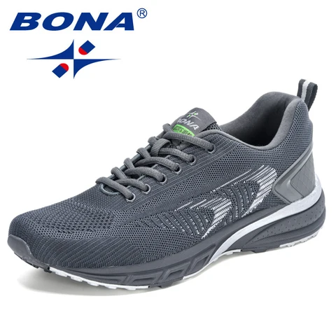 Bona nova chegada ao ar livre caminhada tênis confortáveis rendas até sapatos atléticos para homens estilo popular tênis de corrida