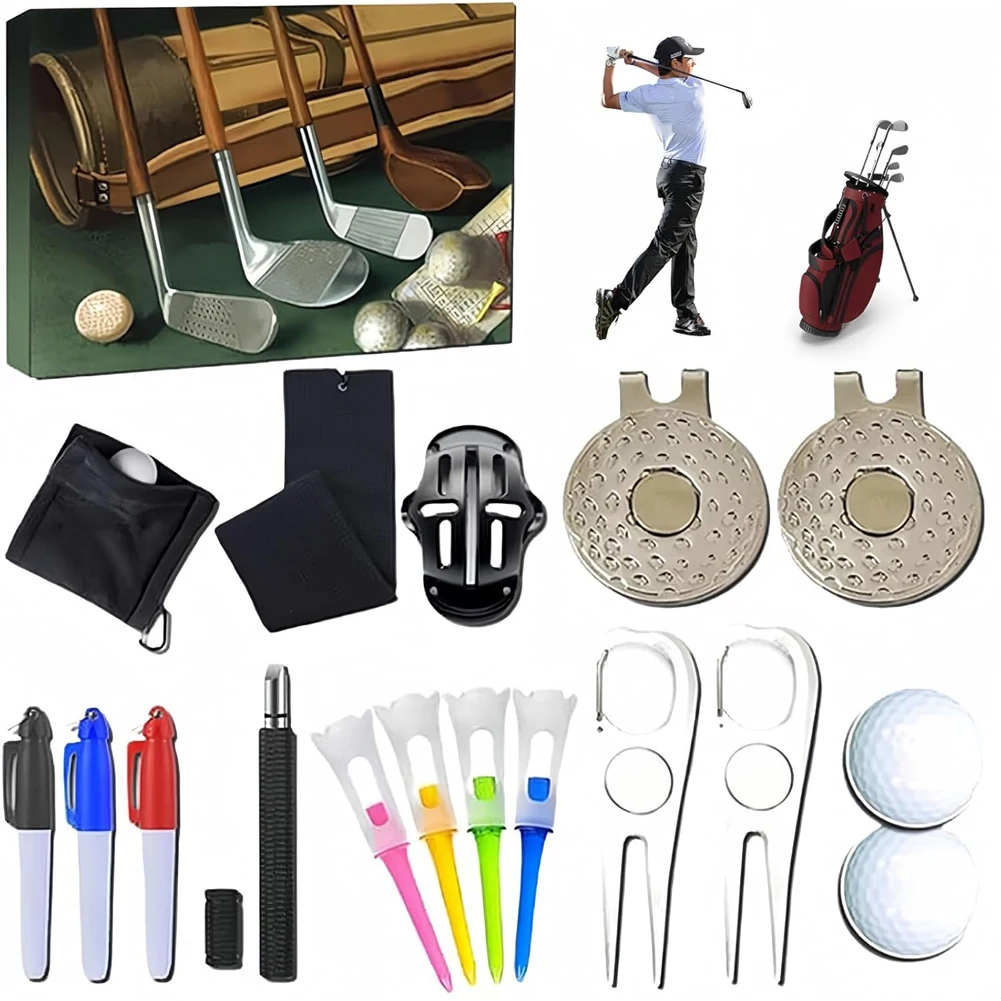 Адвент-календарь для гольфа на 2024 рождественский адвент-календарь практичные