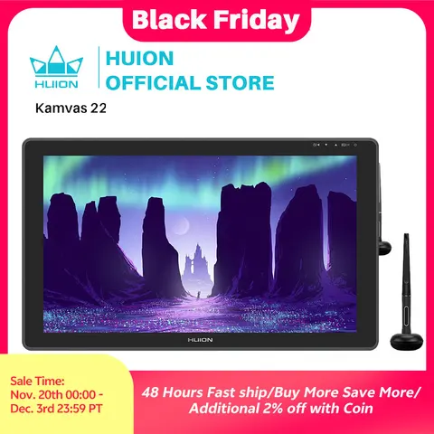 HUION Kamvas 22 Цифровой планшет