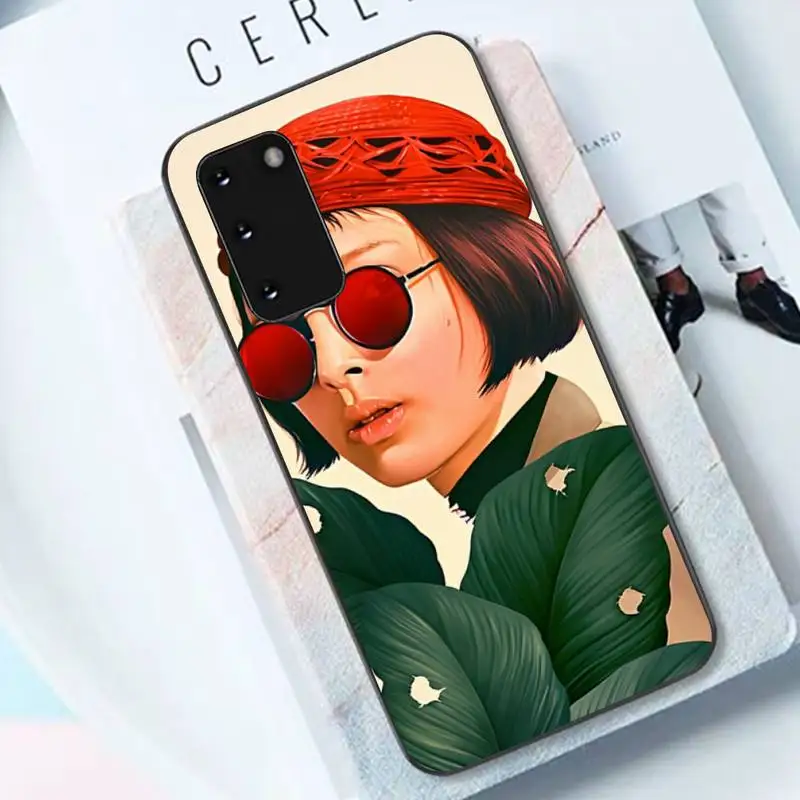 Killer Leon Uncle Girl Phone Case for Samsung S10 21 20 9 8 plus lite S20 UlTRA 7edge