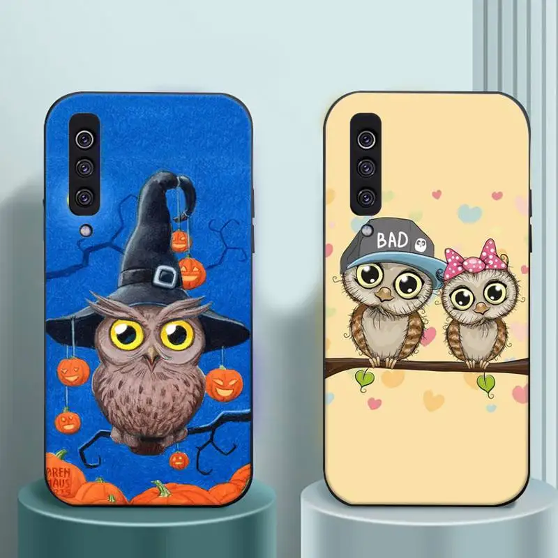 

Owl cute animal Phone Case For Samsung galaxy A S note 10 12 20 32 40 50 51 52 70 71 72 21 fe s ultra plus