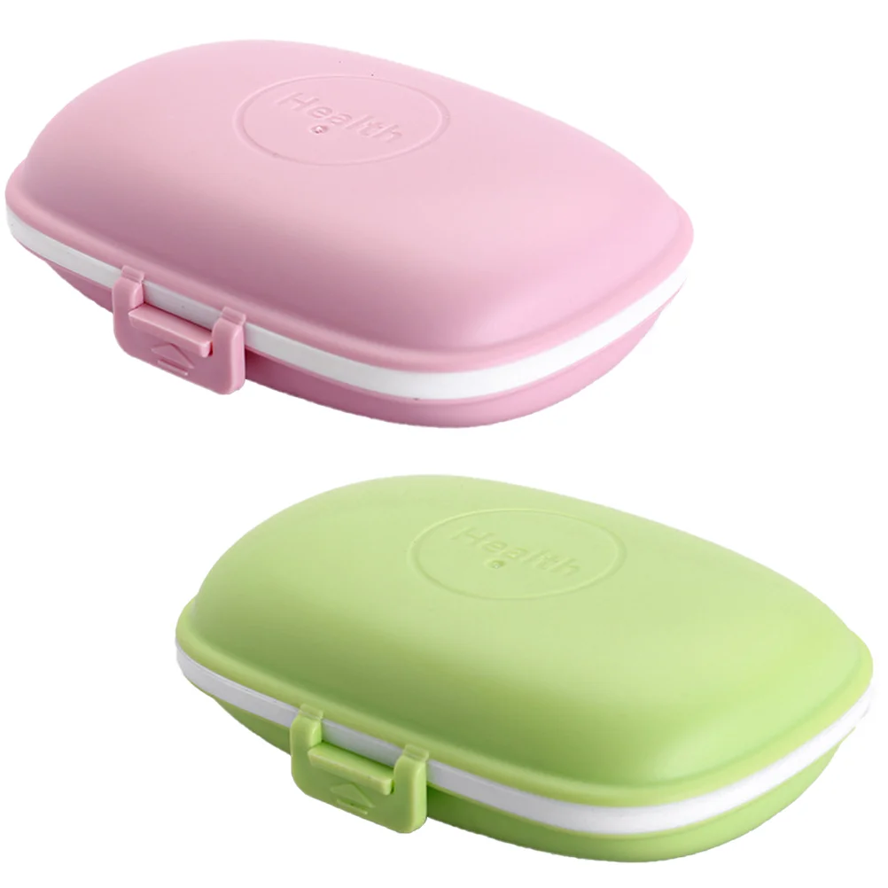 

Case Box Storage Containers Reminder Monthly Container Medication Supplement Silicone Travel Boxes Sealedvitamin Holder Pods