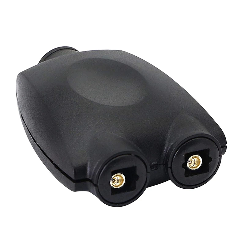 

Gerhone Fiber Optic Splitter 1 To 2 Female To Female,Black