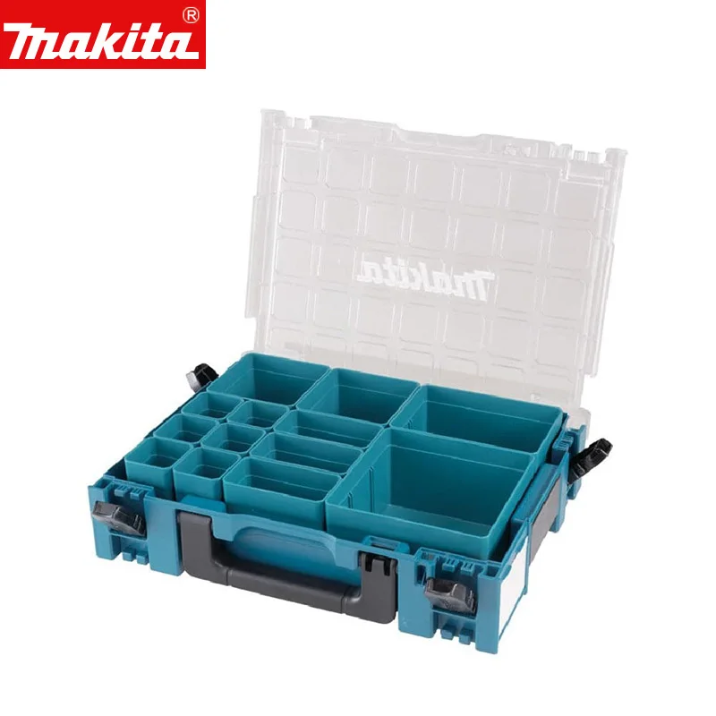 Makita 191X81-0 Tools Accessories Parts Box Detachable High Quality Drill Bits Screw Accessory Case 295*395*110cm
