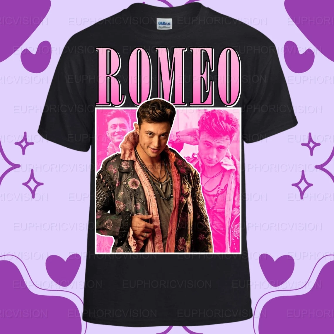 Винтажная футболка 90-х годов Romeo (&ampJuliet) |