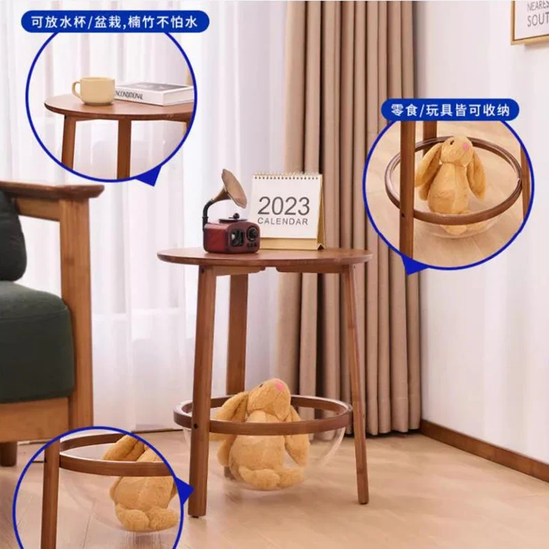 Деревянные сидячие диванные столики для гостиной современные прикроватные