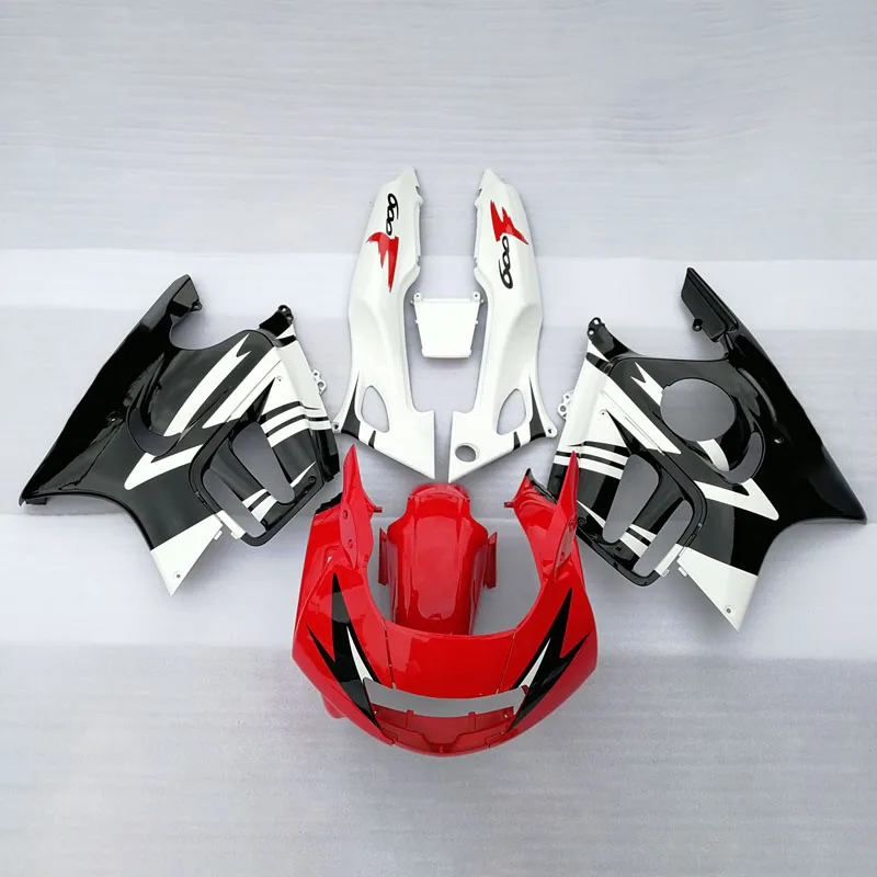 

Bodywork Fairings for Honda CBR600 F2 1991-1994 cbr 600 f2 91-94 1992 1993 93 92 red black white Motorcycle Fairing Kit XC04