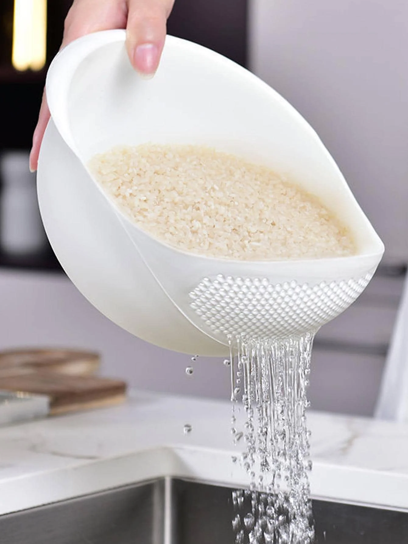 

Кухонное сито для риса Magic Washing Sieve