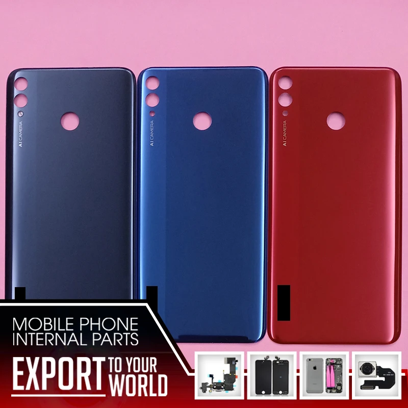 

For Huawei Honor 8A 8C 8X Max Battery Cover Back Glass Housing Rear Door For Replacement