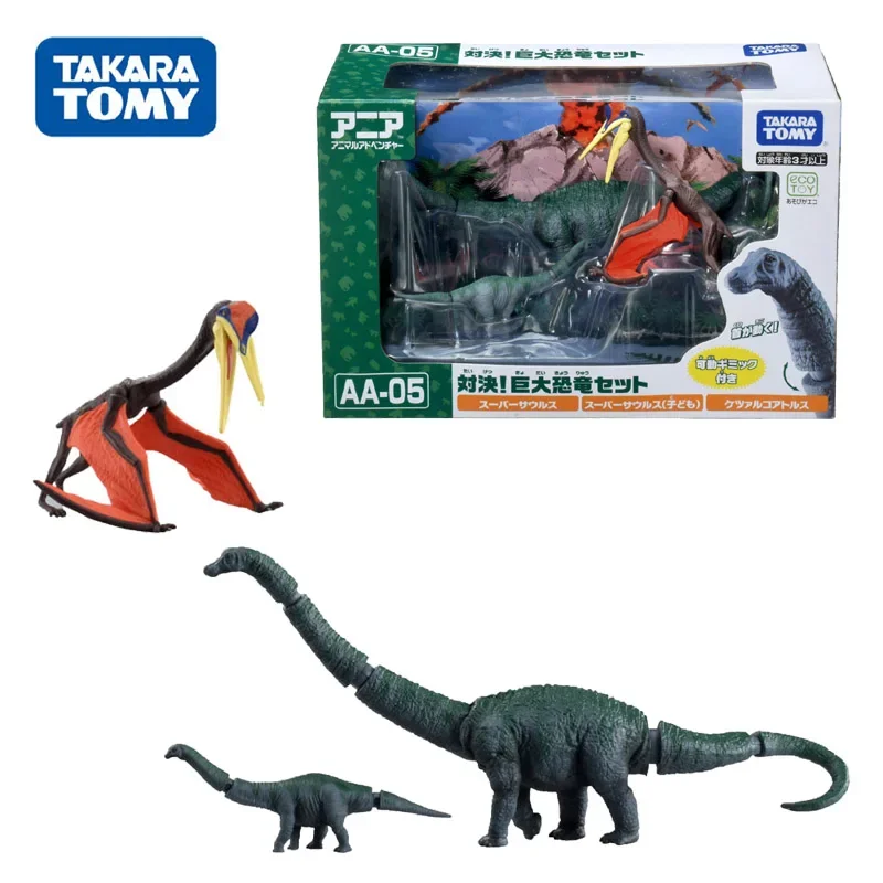 Оригинальная модель дикой природы TOMY панда динозавр Набор детских игрушек