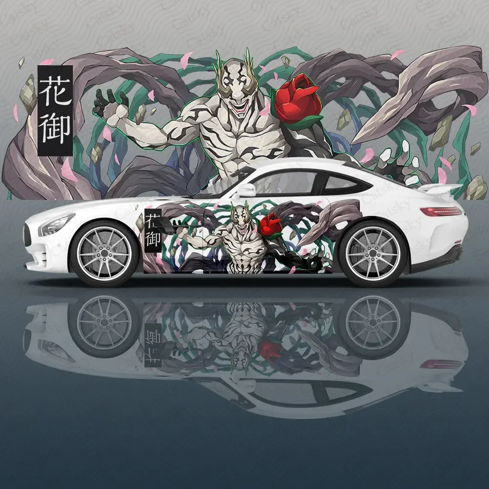 Аниме дзюдзюцу кайсен наклейка на кузов автомобиля аниме Иташа виниловая