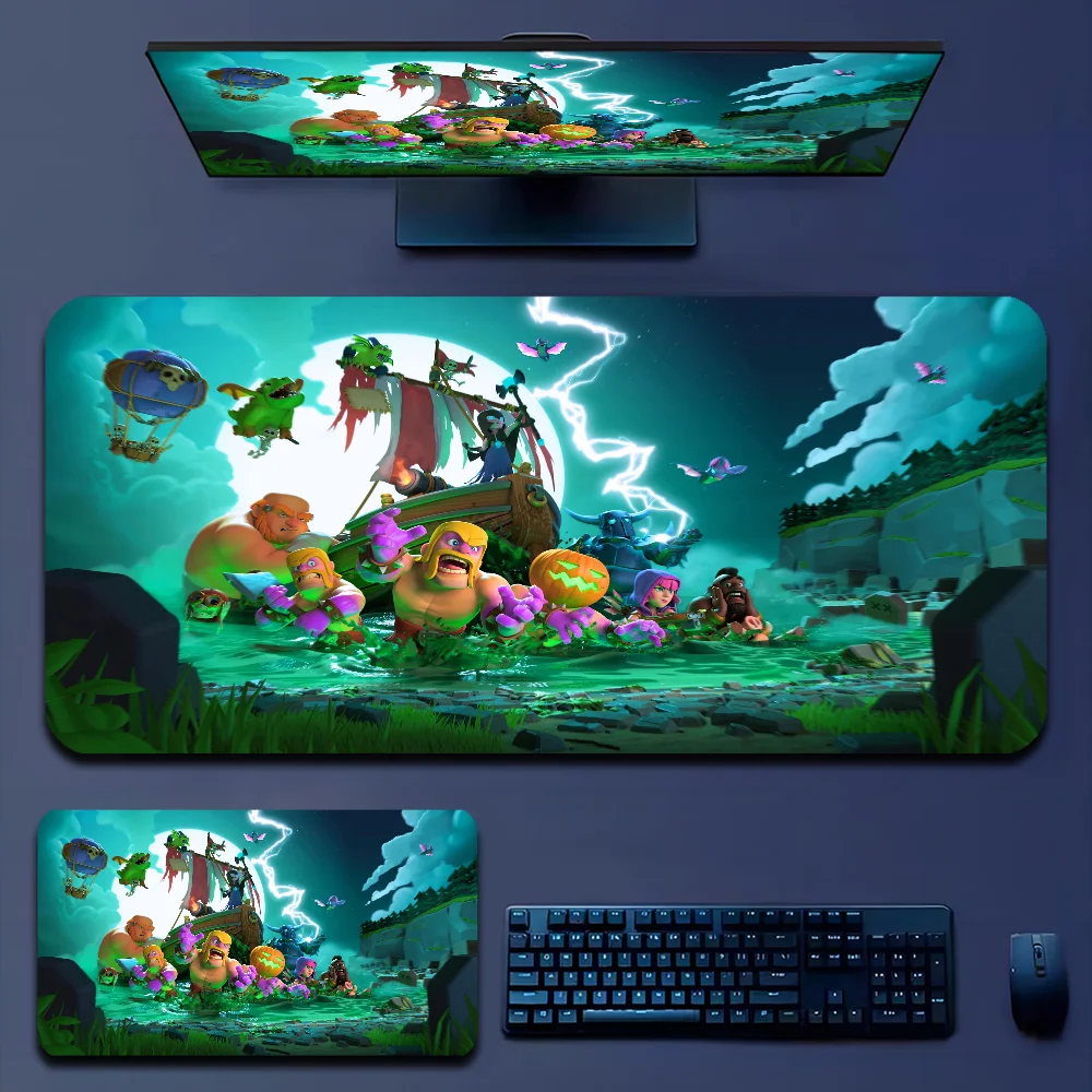 Большой Утолщенный Коврик Для Мыши C-ClashS Of C-ClanEs INS Tide Игровая Клавиатура И