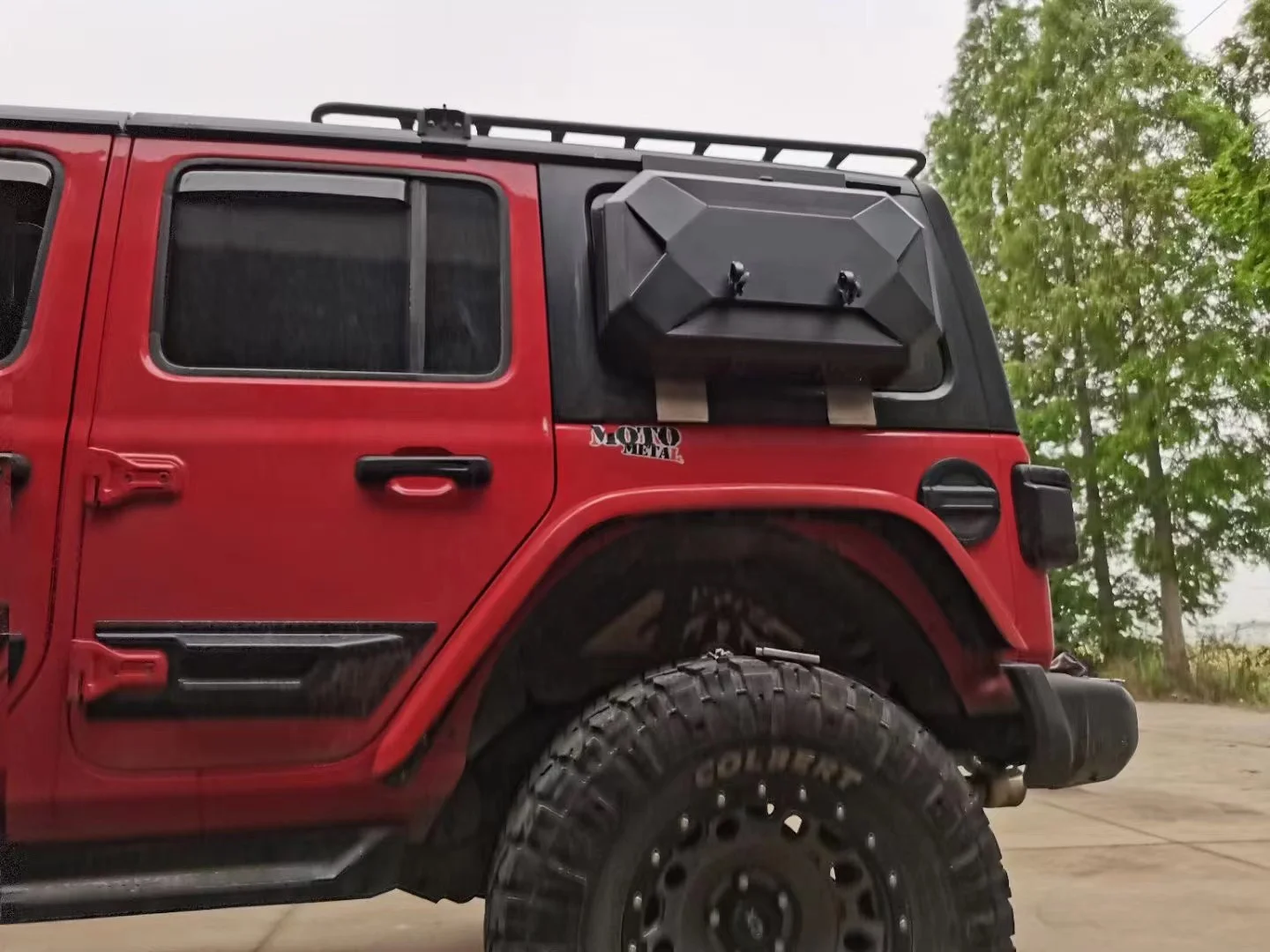 Боковое окно Расширительная панель коробка для хранения Jeep wrangler JL 2018 + 4x4