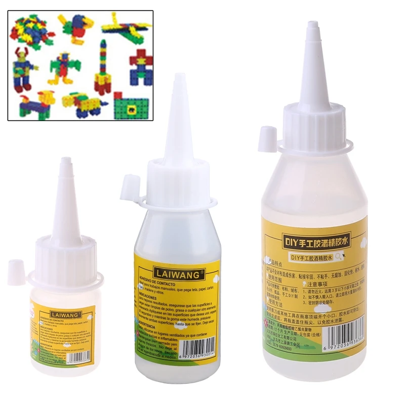 

20/50/100ml Liquid Glue Adhesive Textile Fabric Stationery Scrapbooking