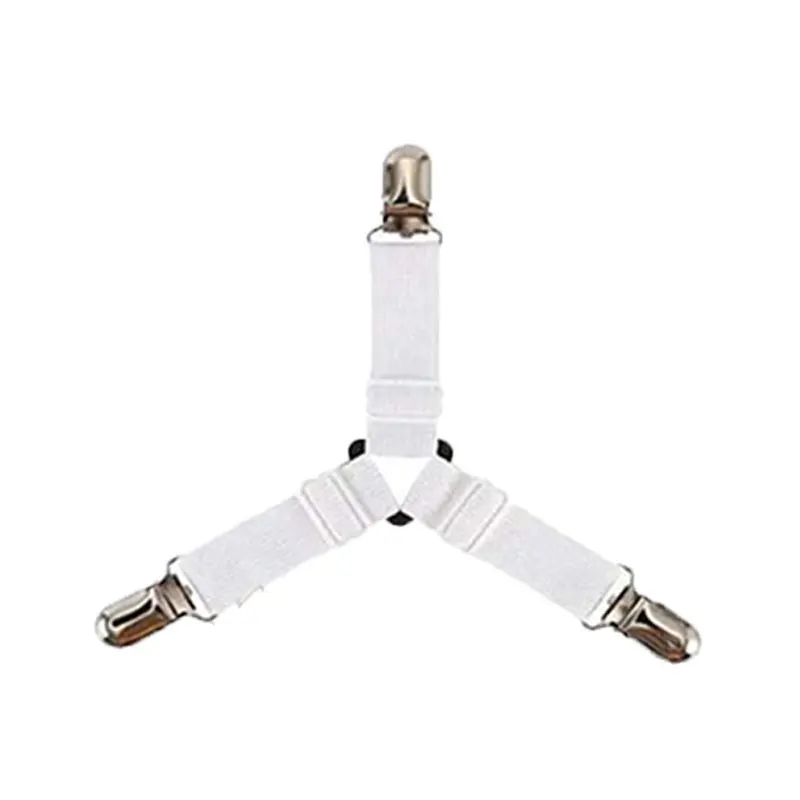 

Зажимы для простыней, черные/белые, металл+нейлон, 1 шт.