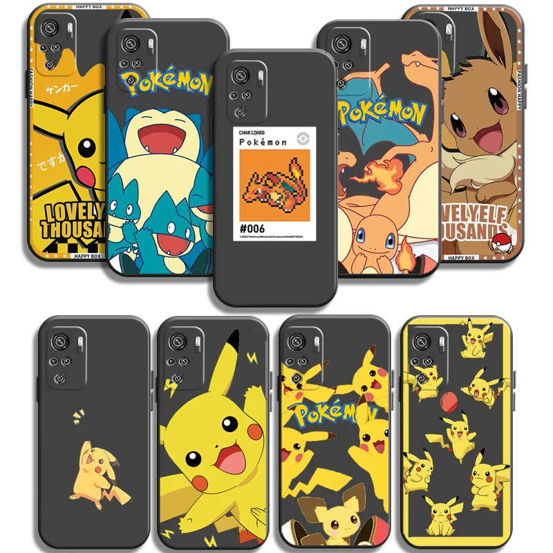 

Pikachu Pokémon Phone Cases For Xiaomi Redmi Redmi 7 7A Note 8 Pro 8T 8 2021 8 7 7 Pro 8 8A 8 Pro Cases Carcasa Coque Soft TPU