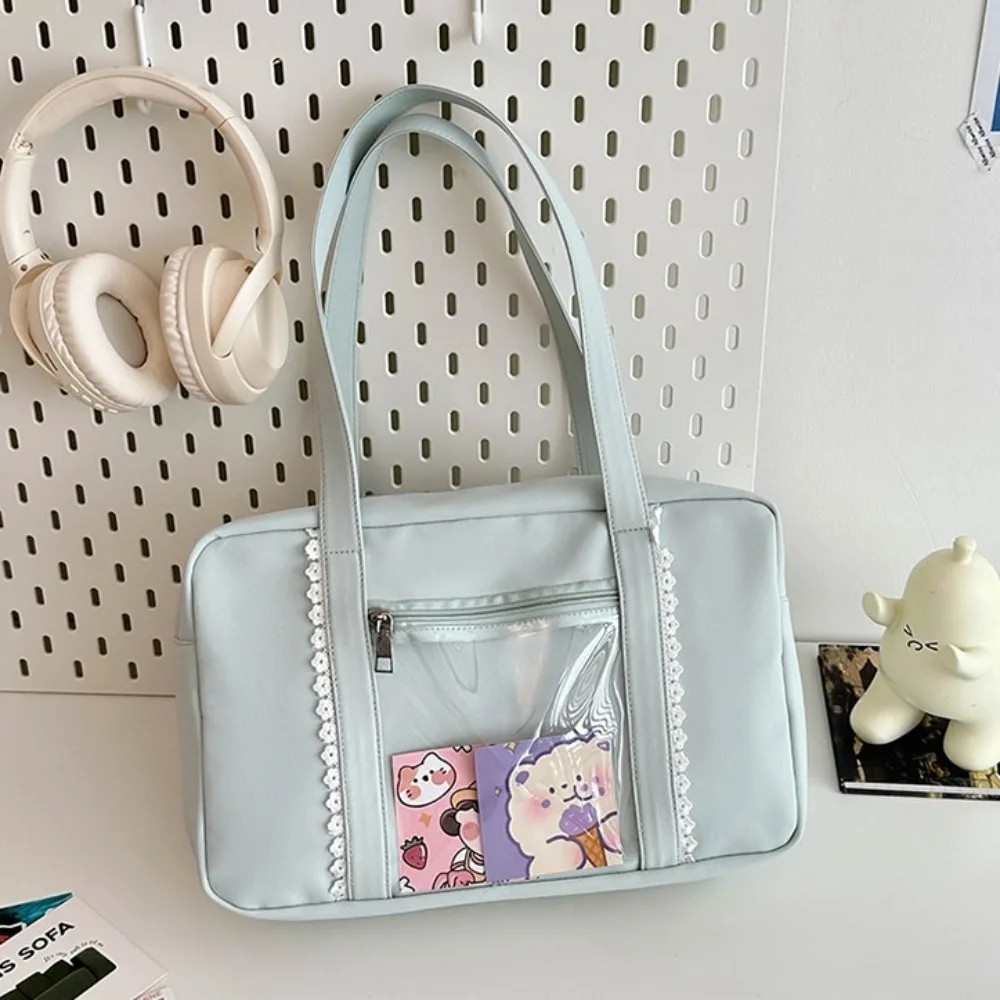 Косплэй японский стиль Ita-bag аниме маленький гиалиновый слой JK униформа сумка на