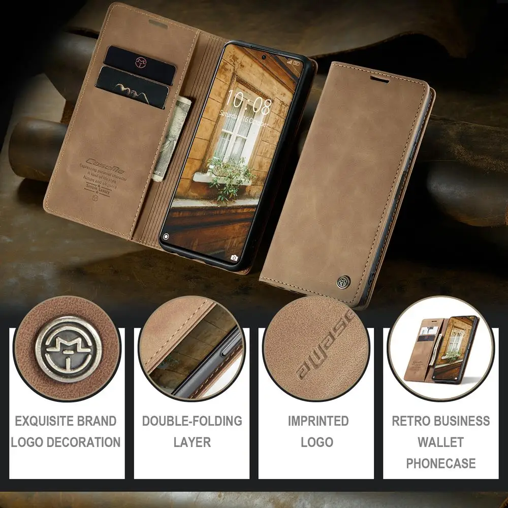 

New Style Leather Case for Xiaomi Poco F3 M3 M4 Pro 10 11 lite 9T 12 Flip Cover For Redmi Note 9 8 10 11 Pro Max note 11 Pro 11s