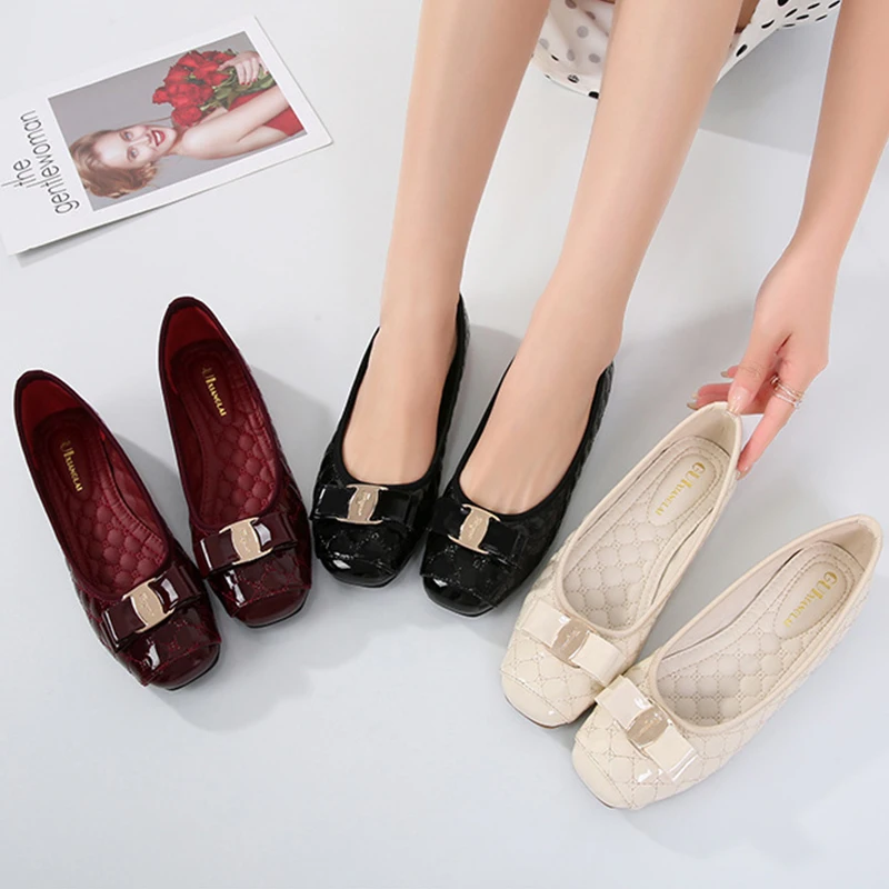 New 2023 Women's Flat Shoes Designer Shoes Woman Luxury Moccasins Fashion Shallow Mouth Women Flats Office Ladies Shoes