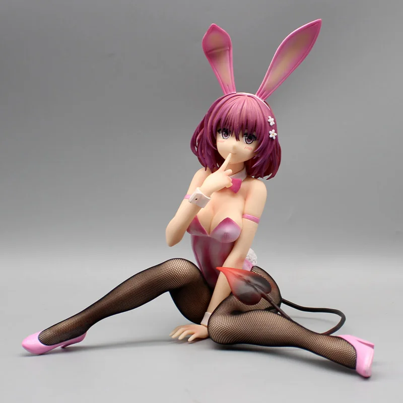 

Фигурка аниме Freeing To Love-ru, МОМО, Бела, кролик, девочка на коленях, ПВХ Модель, игрушки, коллекционное украшение, кукла в подарок