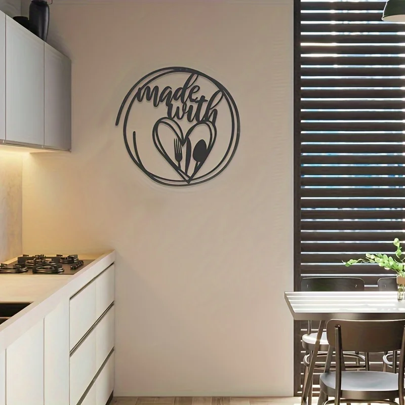 Металлические Вывески С Монограммой Декор Для Кухни Настенный В Форме Сердца