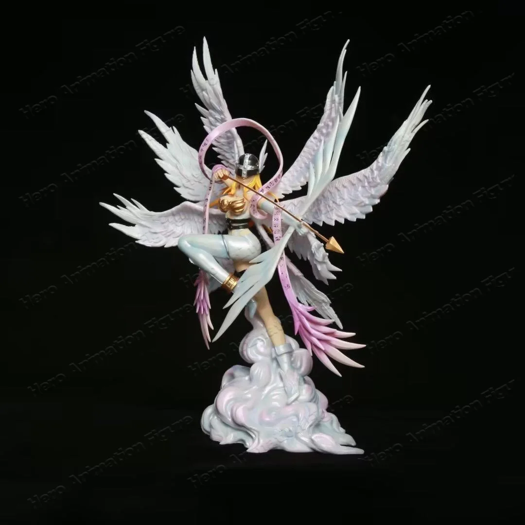 Фото В наличии: Фигурка Digimon Angelmon Celestialmon, статуэтка-модель, коллекционный подарок для любителей аниме №2