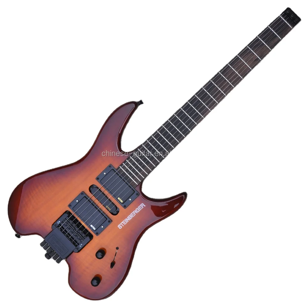 

Flyoung Headless electric Guitar Factory High QUality Guitars stringed instrument HSH Pickups