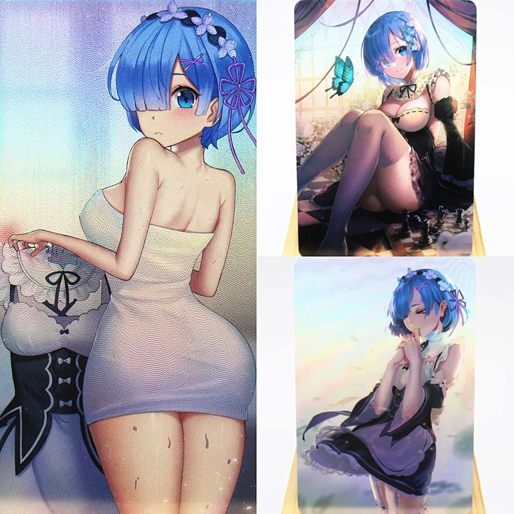 3 шт./комплект аниме-карты для девочек | Игрушки и хобби