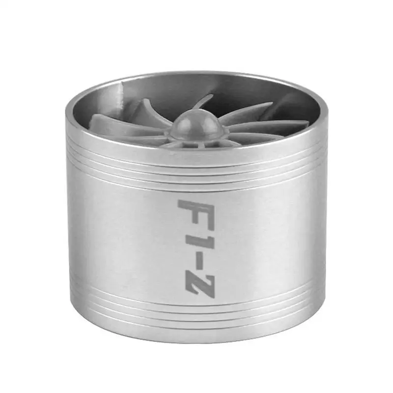 

Car Air Intake Turbonator Air Intake Fuel Saver Fan Turbonator Single Air Intake Fuel Saver Fan Aluminum Car Charger