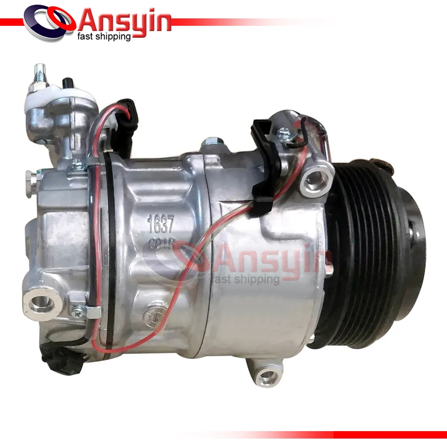 

AC Compressor For Jaguar XJ XF XFR 2013-2015 DX23-19D629-FA DX2319D629FA C2Z29597 C2D23099 682-69347 DX2319D629FB 1696E