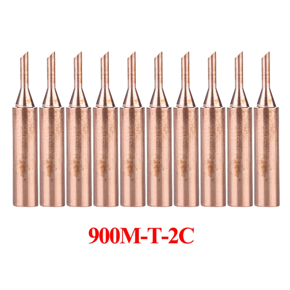 

Pure Copper 900M-T Soldering Tip Replace Replacement Set Solder 10 Piece