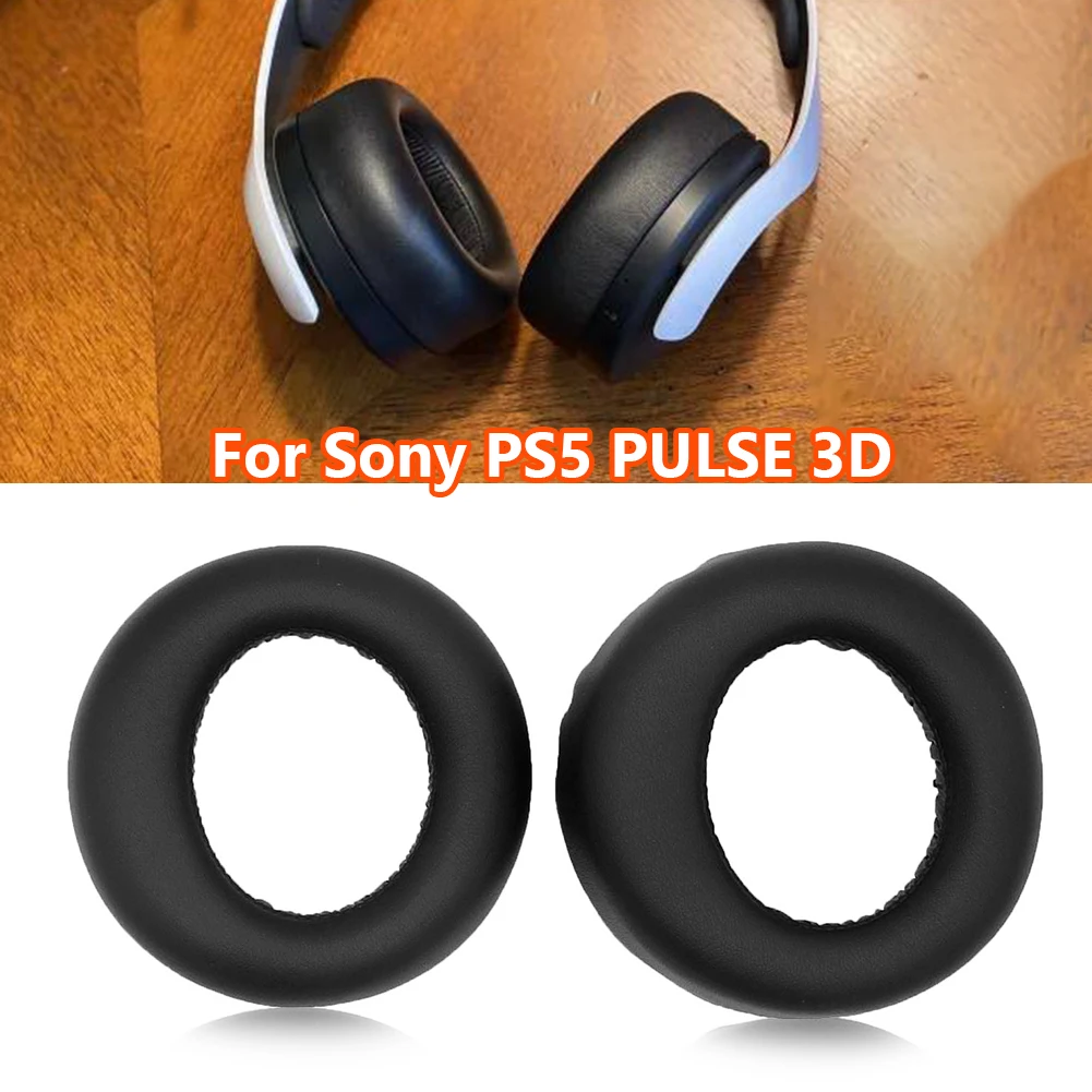 

2 шт. удобные амбушюры для наушников Sony PS5 PULSE 3D беспроводная гарнитура протеиновая Кожа Подушка для ушей губка чехол