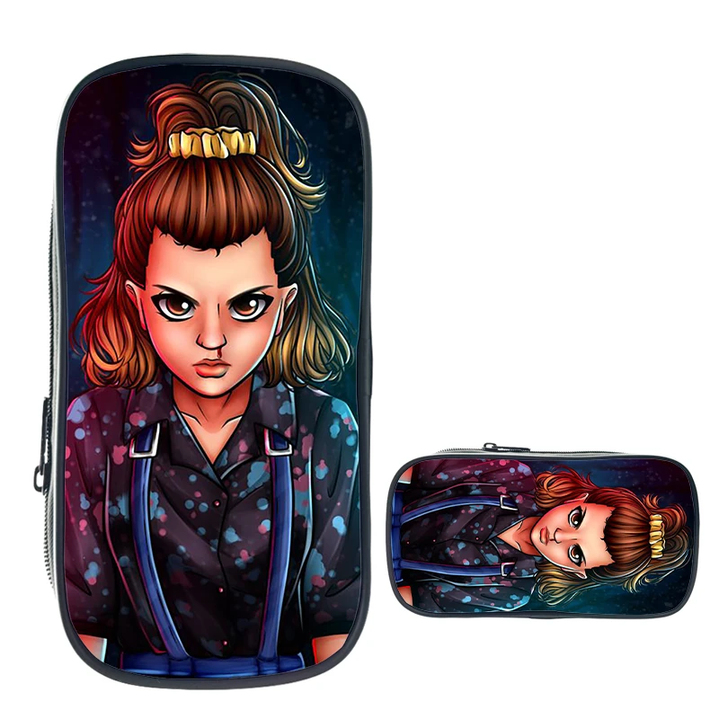 

Stranger Things 4 Large Capacity Pencil Case School Supplies Stationery Gift School Tools Pencil Bag Back To School Presented