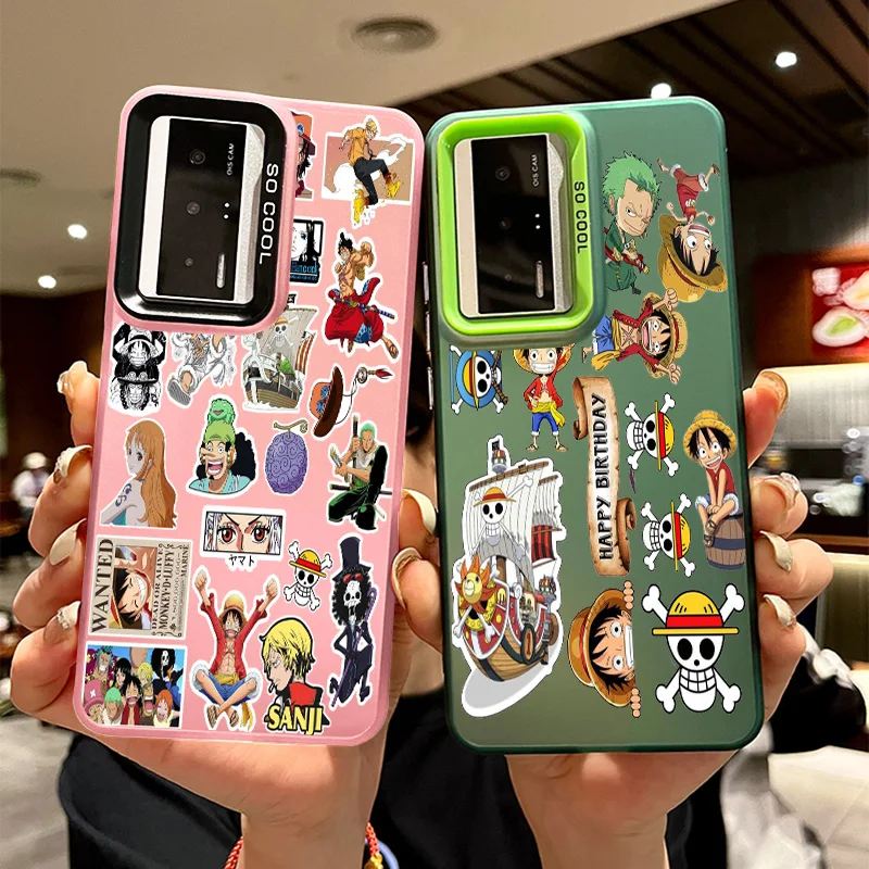 O-ONE PIECEE Colorful Phone Case For Samsung S24 S23 S22 S21 S20 FE Note 20 M31 M30S M23 M12 M11 Ultra Plus Funda Cover Capa