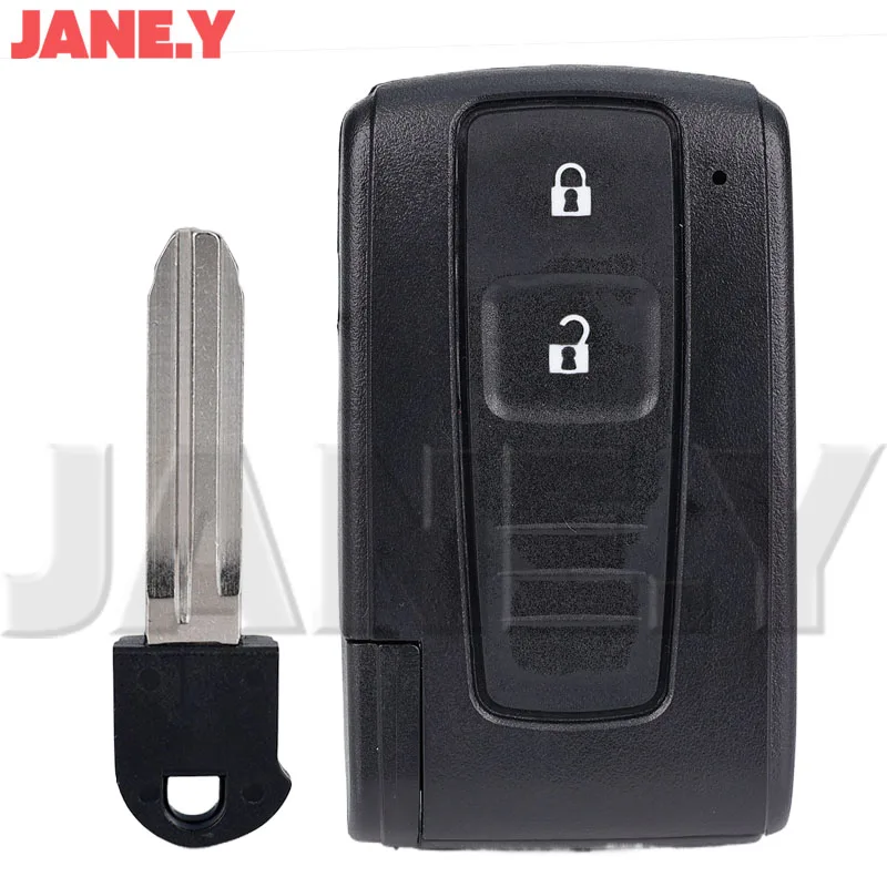 

Чехол для автомобильного ключа для Toyota Prius 2004, 2005, 2006, 2007, 2008, 2009, Corolla Verso Camry, умный чехол для ключа автомобиля, 2/3 кнопки