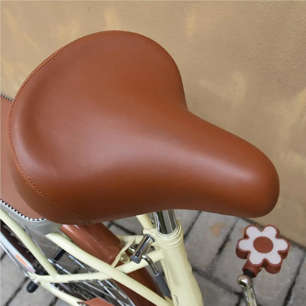 

Vintage Bicycles Saddle Brown Cycling Cushion Seat Road Durable Thickening Fine Workmanship Repairing store Supplies