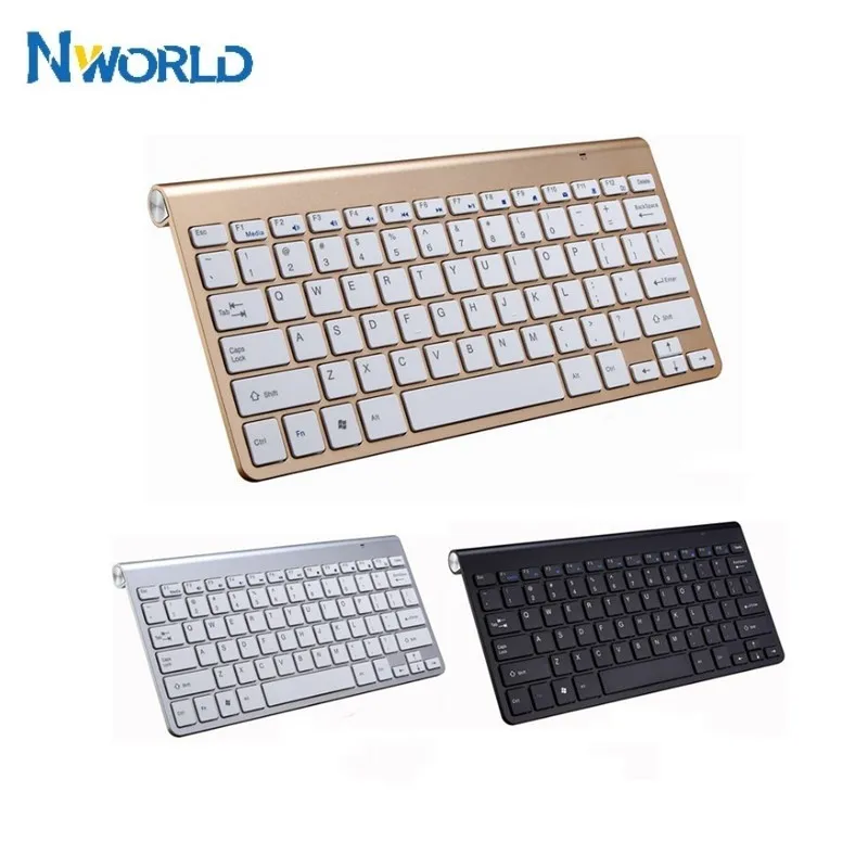 

Беспроводная клавиатура и мышь 2,4 ГГц, мини-клавиатура и мышь для ноутбука, настольного компьютера, смарт-ТВ, планшета Mac, 78 клавиш