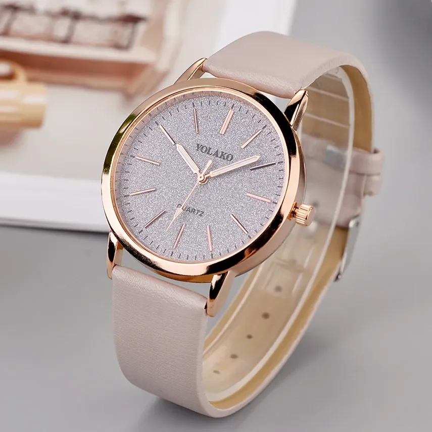Brand Leather Quartz Women's Watch Ladies Fashion Watch Women Wristwatch Clock relogio feminino hours reloj mujer saati