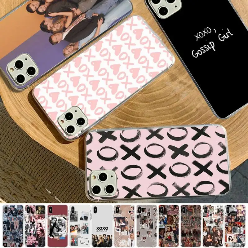 

MaiYaCa TV Gossip Girl Phone Case for iPhone 11 12 13 mini pro XS MAX 8 7 6 6S Plus X 5S SE 2020 XR case