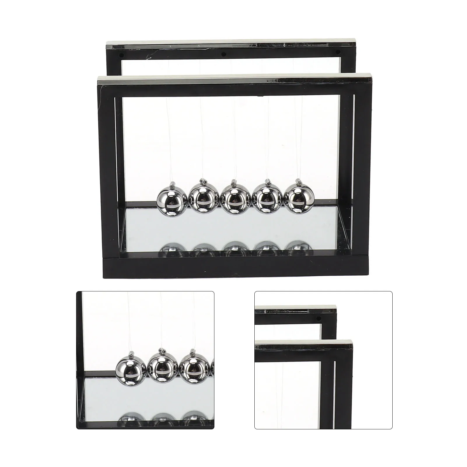 Колыбель Ньютона балансирующие шарики из нержавеющей стали рельефные для снятия