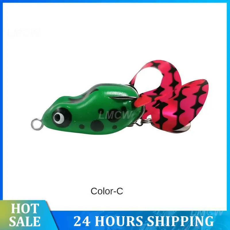 

Fake Bait Silicone Frog Body Swimming Style Is Natural And Realistic Fishing Accessories Fishing Equipment Artificial Bait Bait