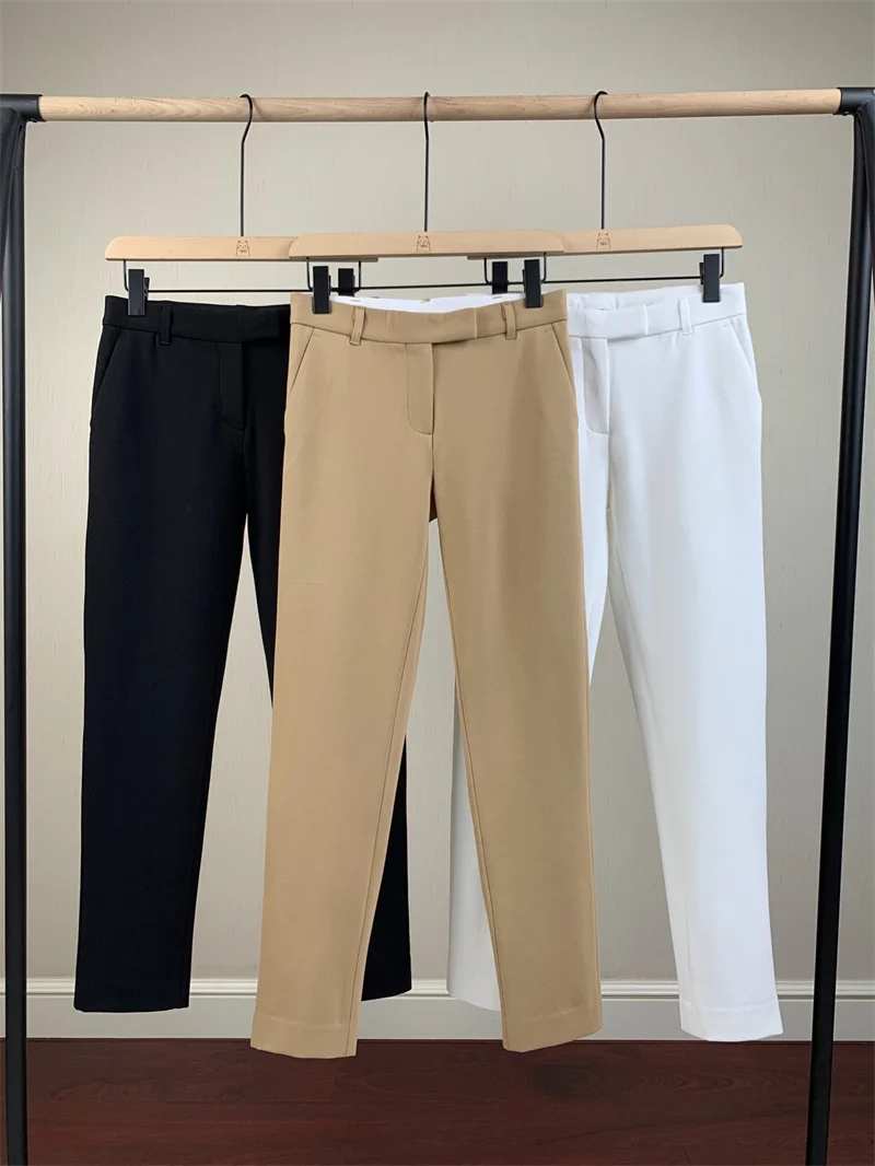 2023 Summer Small Pencil Pants Women Office Suit Pants