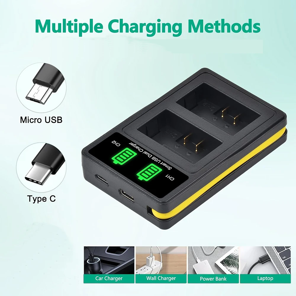 CGA-S006 S006E DMW-BMA7 Аккумулятордвойное зарядное устройство USB для камеры Panasonic Lumix DMC-FZ7 FZ8 FZ18 FZ28 FZ30 FZ35 FZ38 FZ50, BP-DC5 (art.: 3920ccb4e4f15) - 3920ccb4e4f15