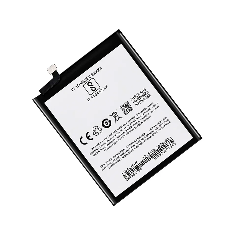 Аккумулятор для мобильного телефона BA822 3600 мАч Meizu Note 8 Note8 M822H M822Q
