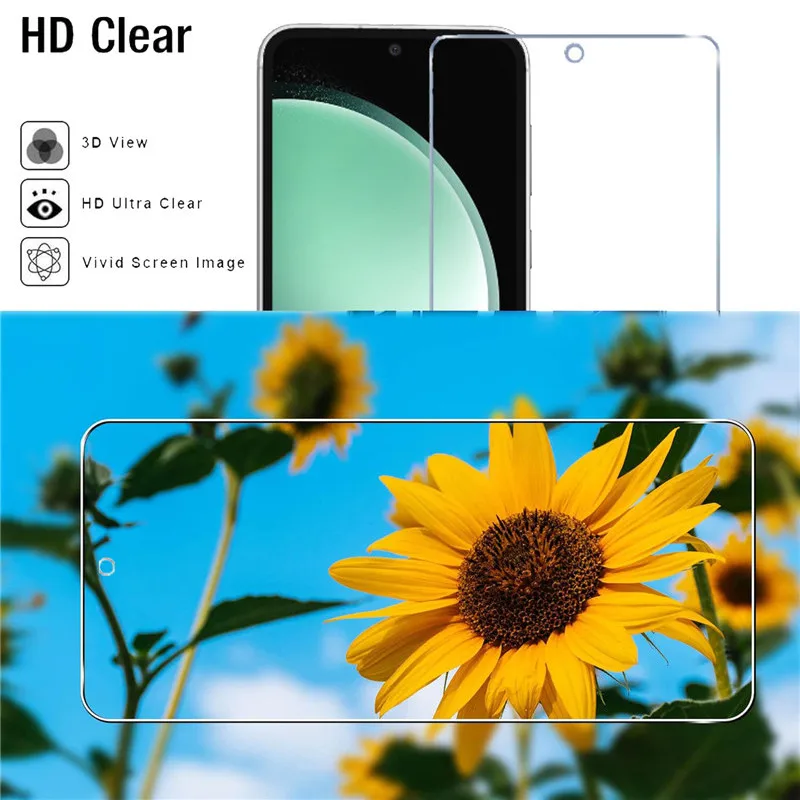 Закрашенное стекло для samsung s23 s24 fe защита экрана s25 ultra пленка Samsung A54 S23 FE эащитное