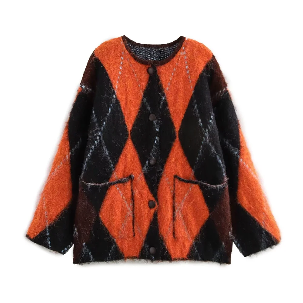 PB &amp ZA женский круглый вырез с длинными рукавами и пуговицами дизайн